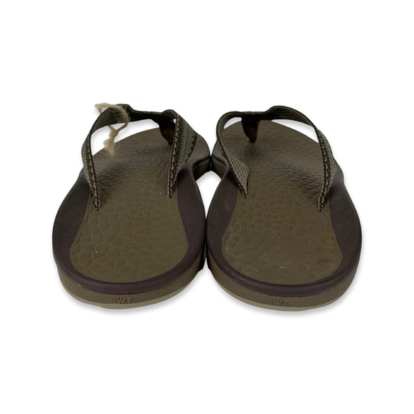 Chaco Tan and Brown Thong Flip Flop Slip On Sandal NWOT - Picture 4 of 8